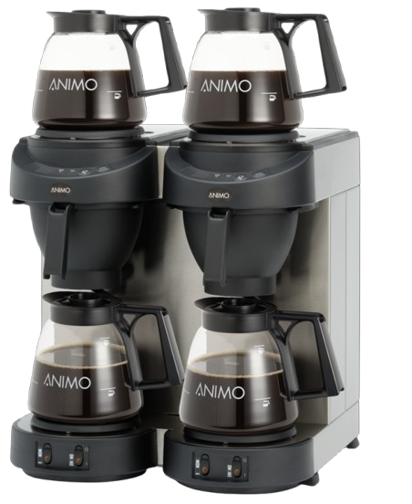 Animo M100 Filterkaffeemaschine schwarz 1,8 l
