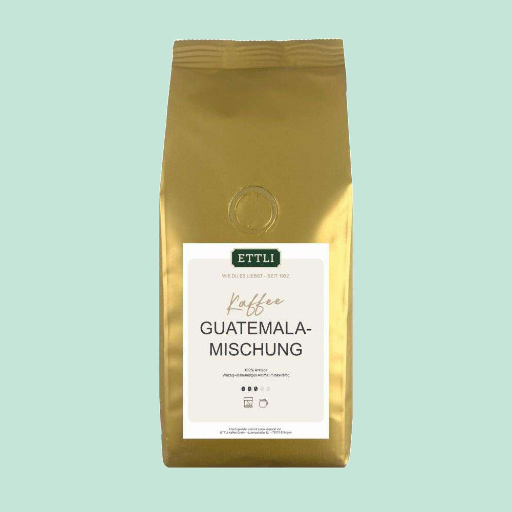 ETTLI Guatemala-Mischung Kaffee 250 g ganze Bohnen mild
