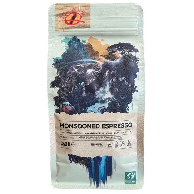 Mondo del Caffè Indien Limited Edition Espresso 350 g ganze Bohne
