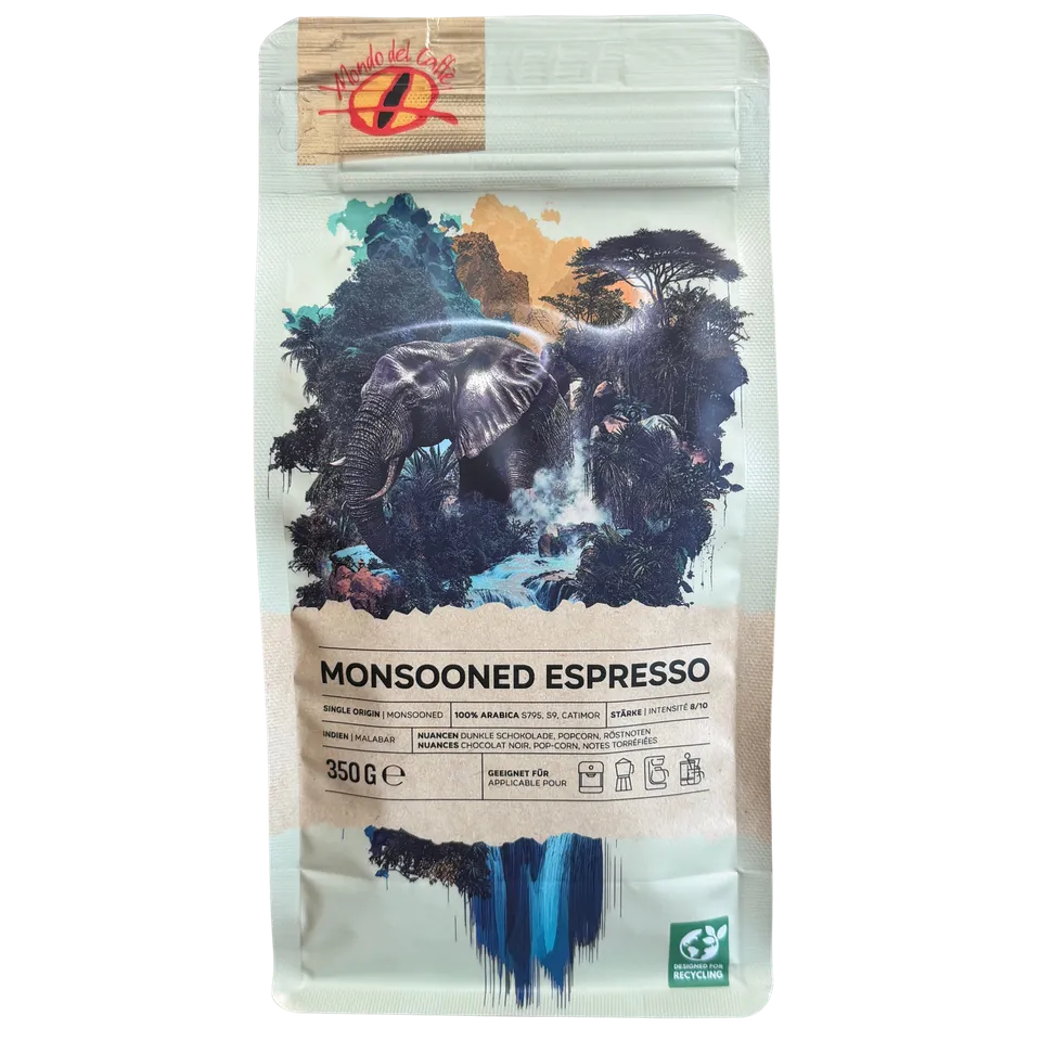Mondo del Caffè Indien Limited Edition Espresso 350 g ganze Bohne