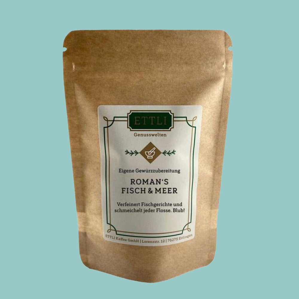 ETTLI Roman's Fisch & Meer Gewürzmischung 60 g Zitrone