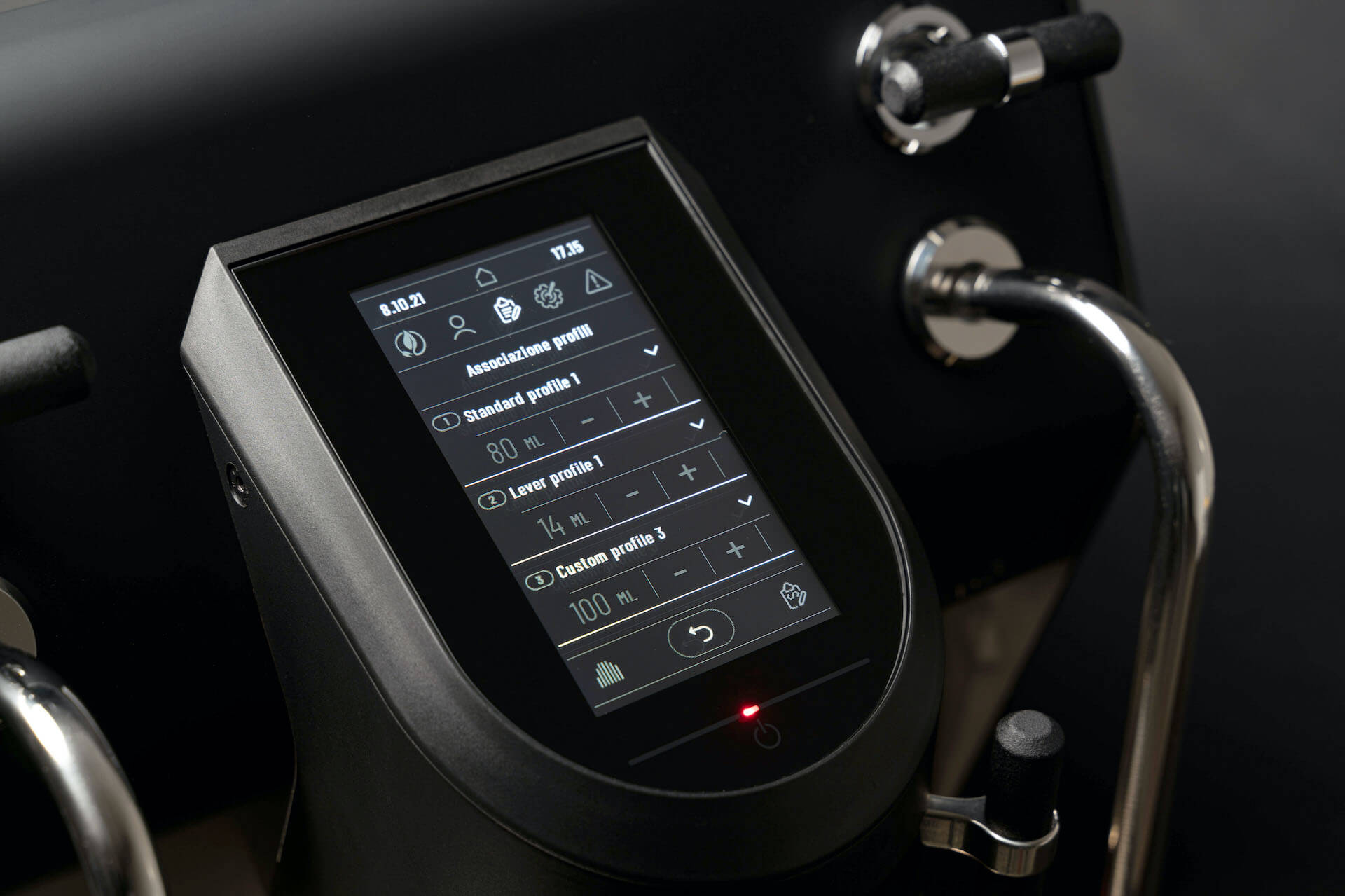 Sanremo You Espressomaschine Siebträger Schwarz Wifi