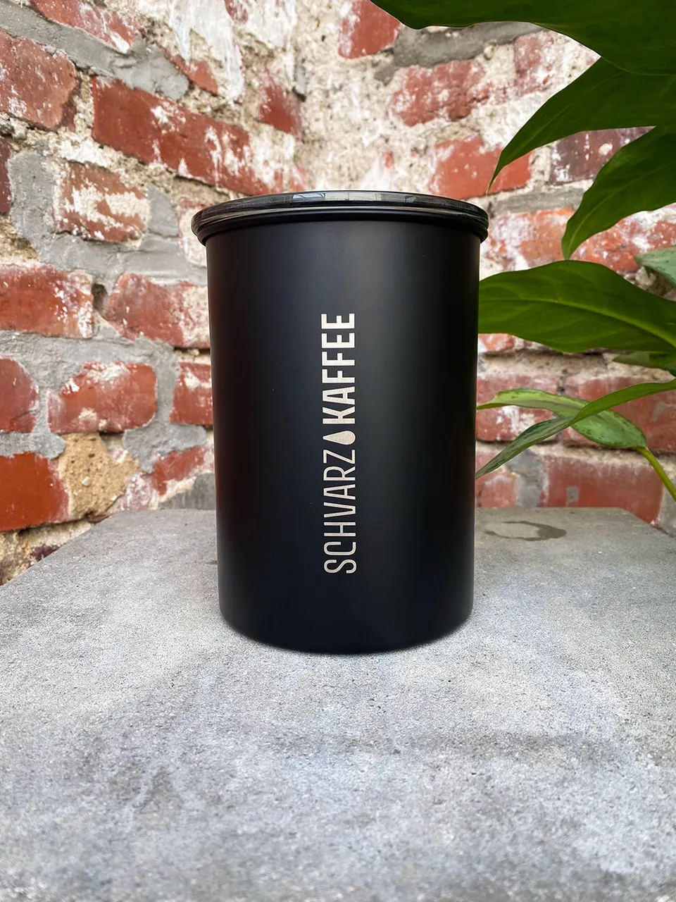 Schvarz Espresso Equipment Airscape Kaffeedose Edelstahl 500g