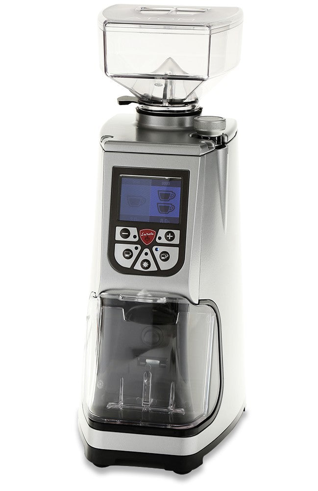 Eureka Atom Kaffeemühle 60mm Weiß Espresso Filter