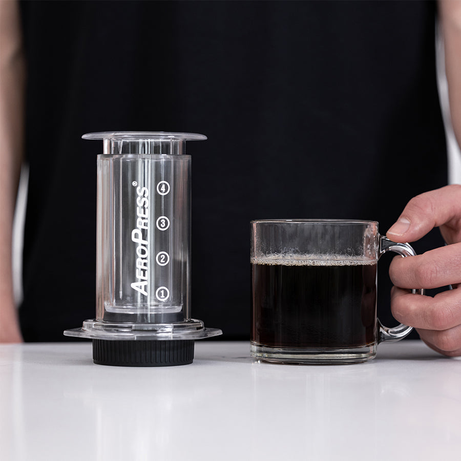 AeroPress Clear Filterkaffeemaschine transparent 100 Filter