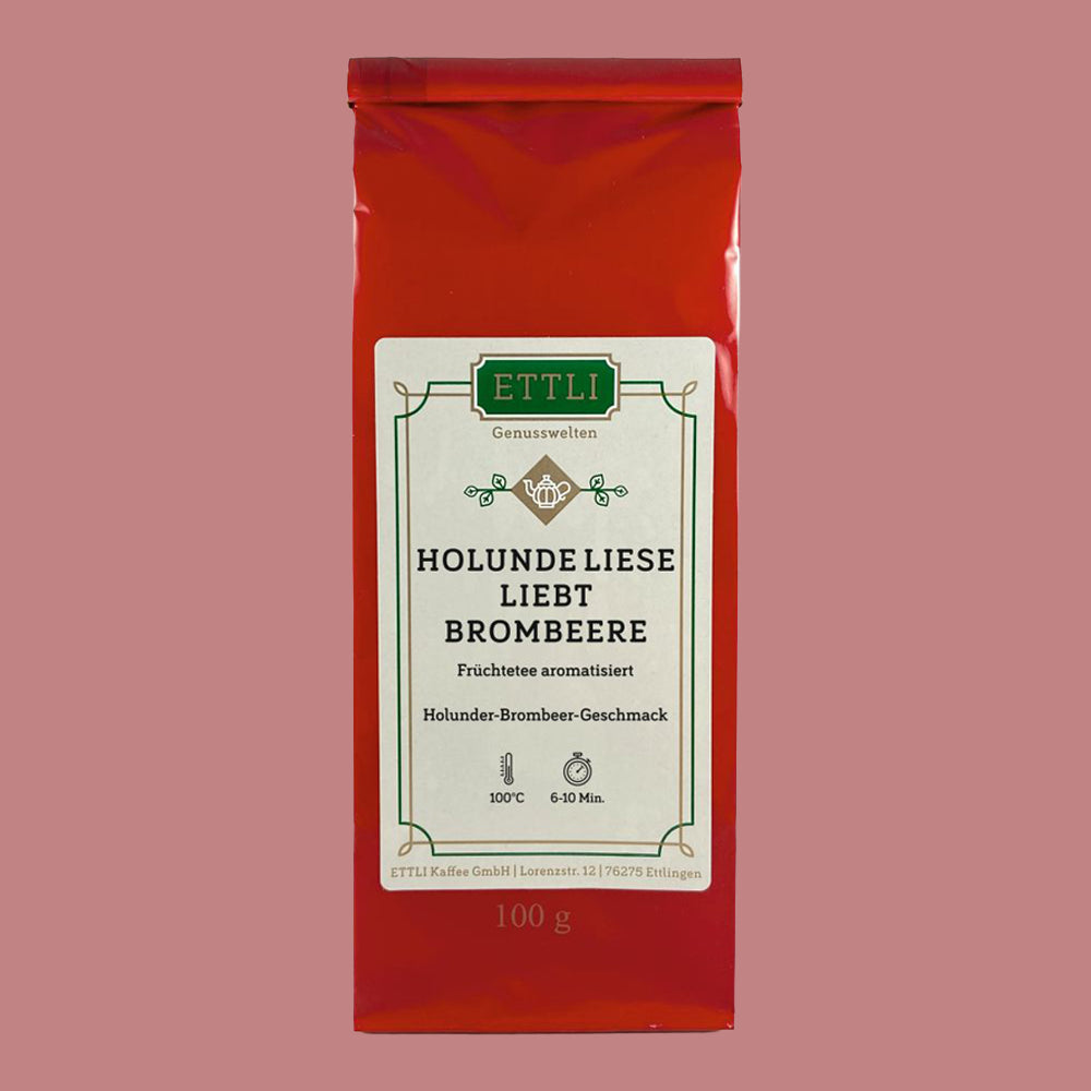 ETTLI Holunde Lise liebt Brombeere Früchtetee 100 g
