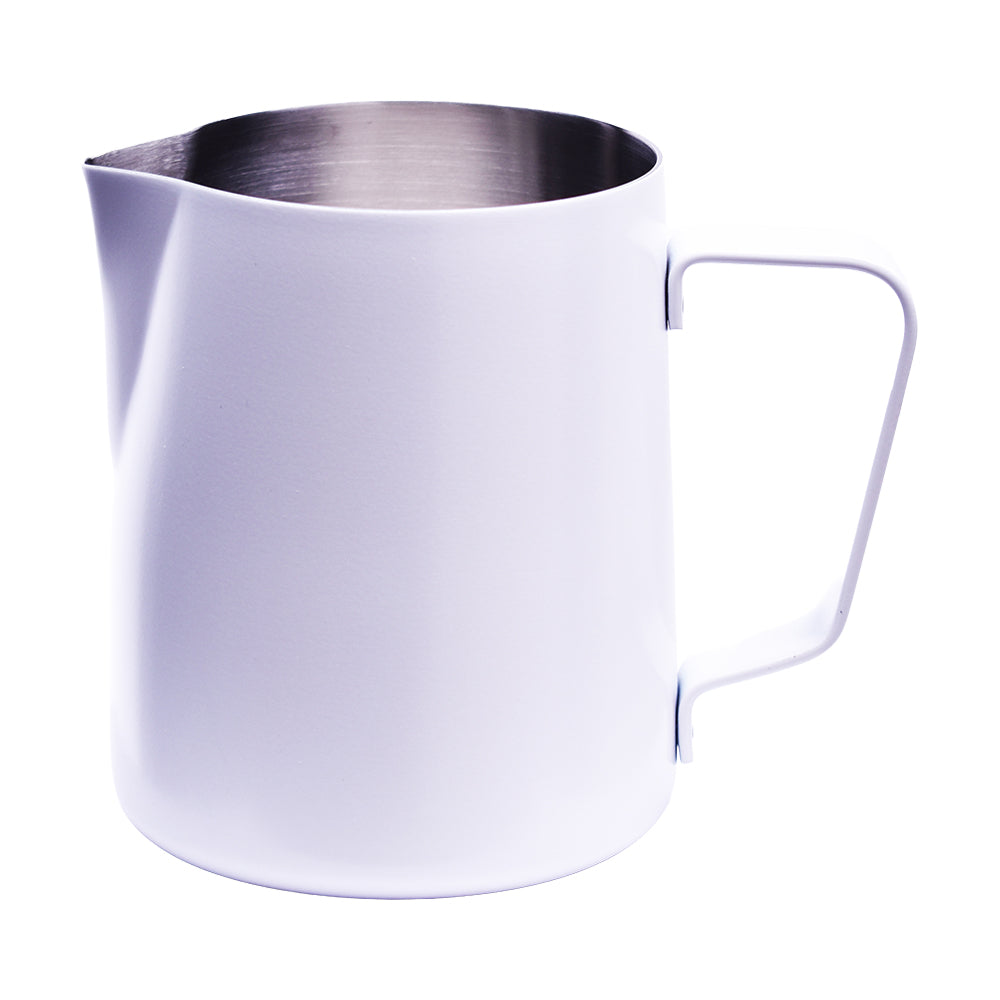 JoeFrex Milchkanne weiß 0,59 L Edelstahl