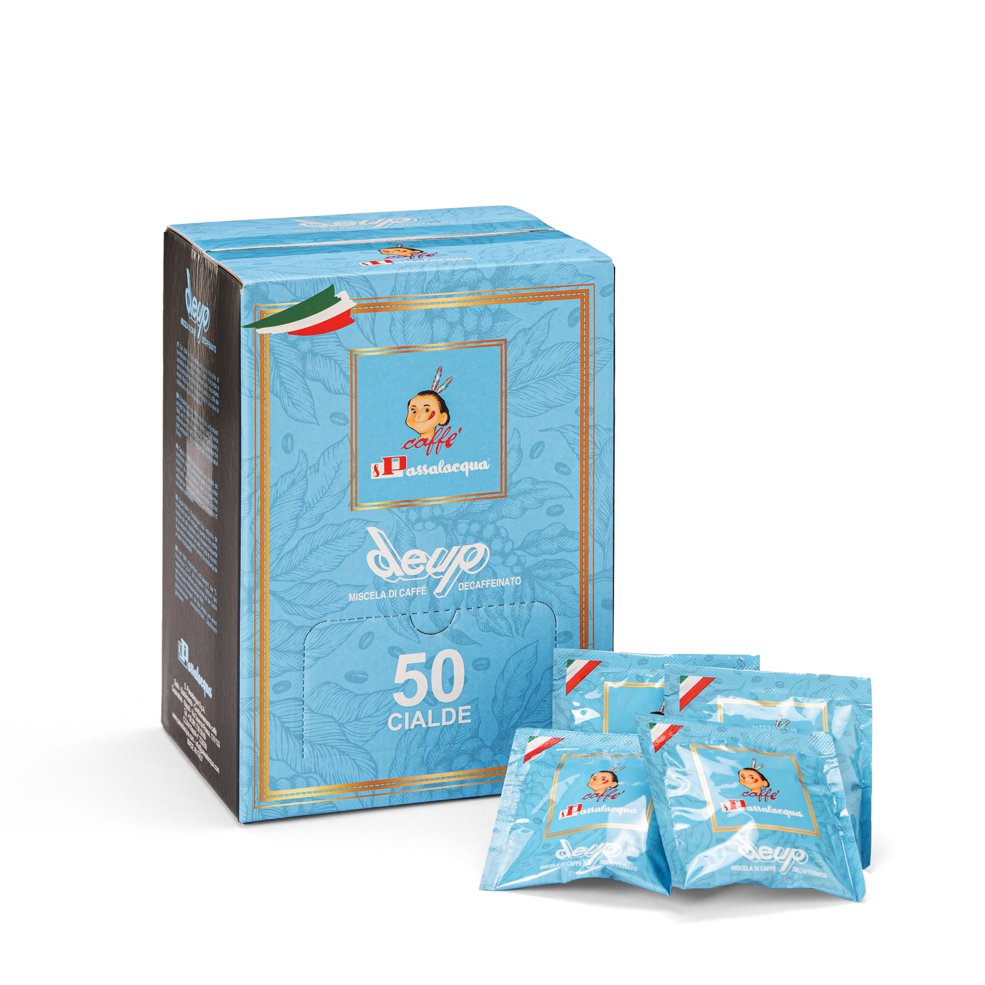 Passalacqua Deup Kaffeepads 50 Stück entkoffeiniert