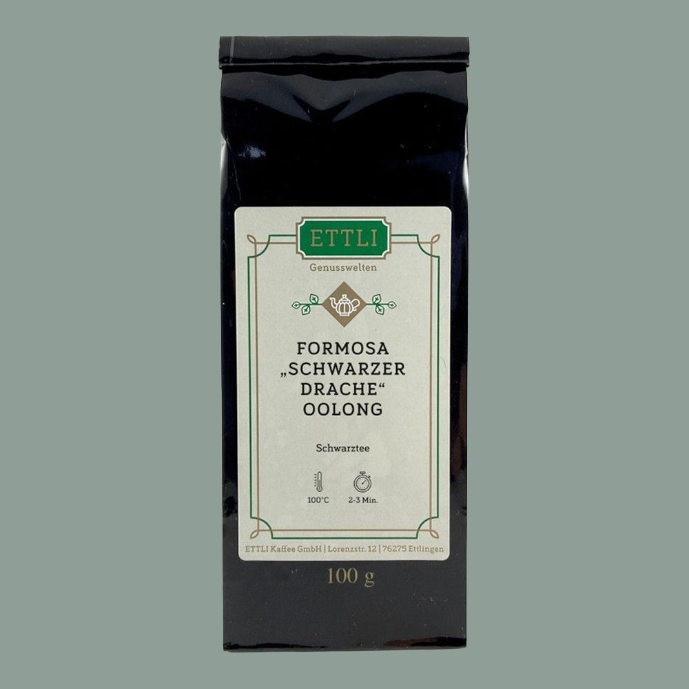 ETTLI Schwarzer Drache Oolong 100 g blumig