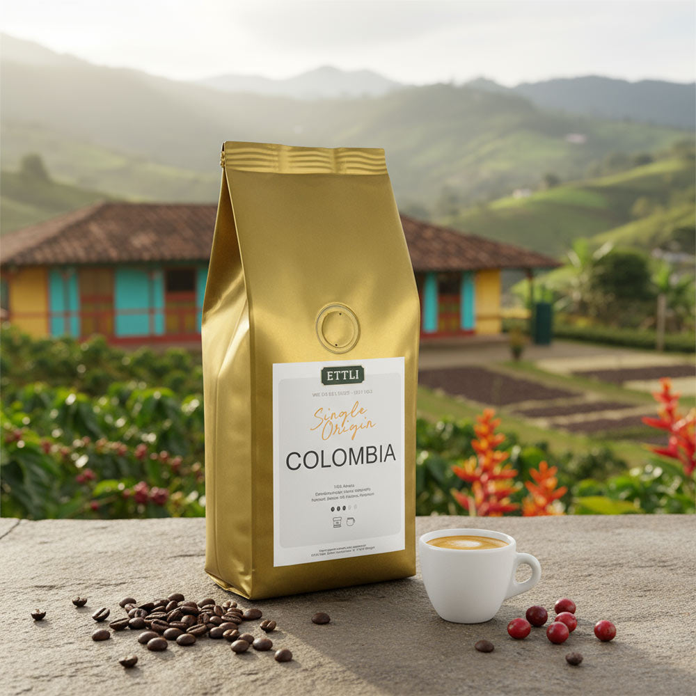 ETTLI Kaffee Colombia Single Origin ganze Bohnen 250 g