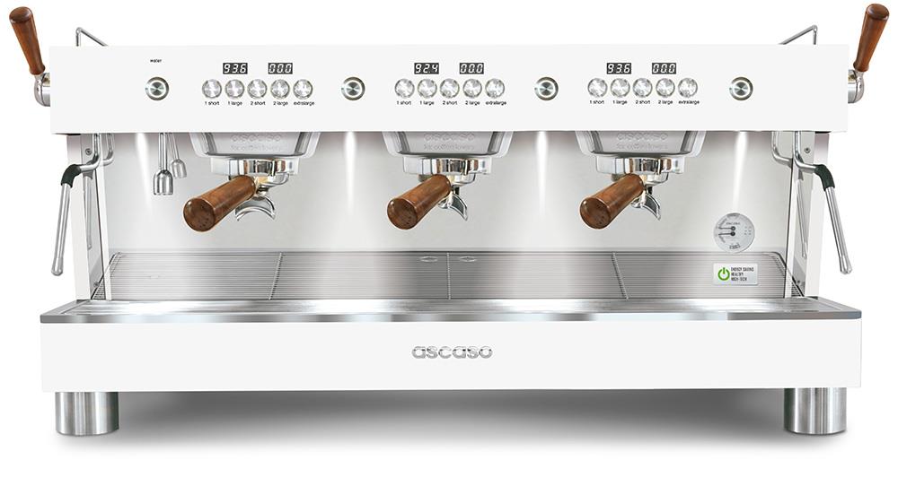 Ascaso Barista T Plus Espressomaschine Schwarz 2 gruppig