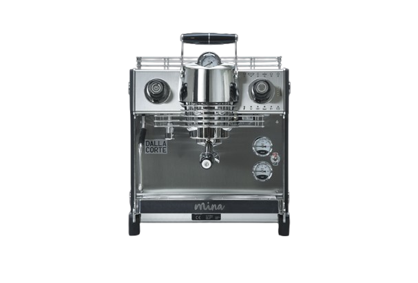 Dalla Corte Mina Siebträgermaschine Schwarz Espressomaschine