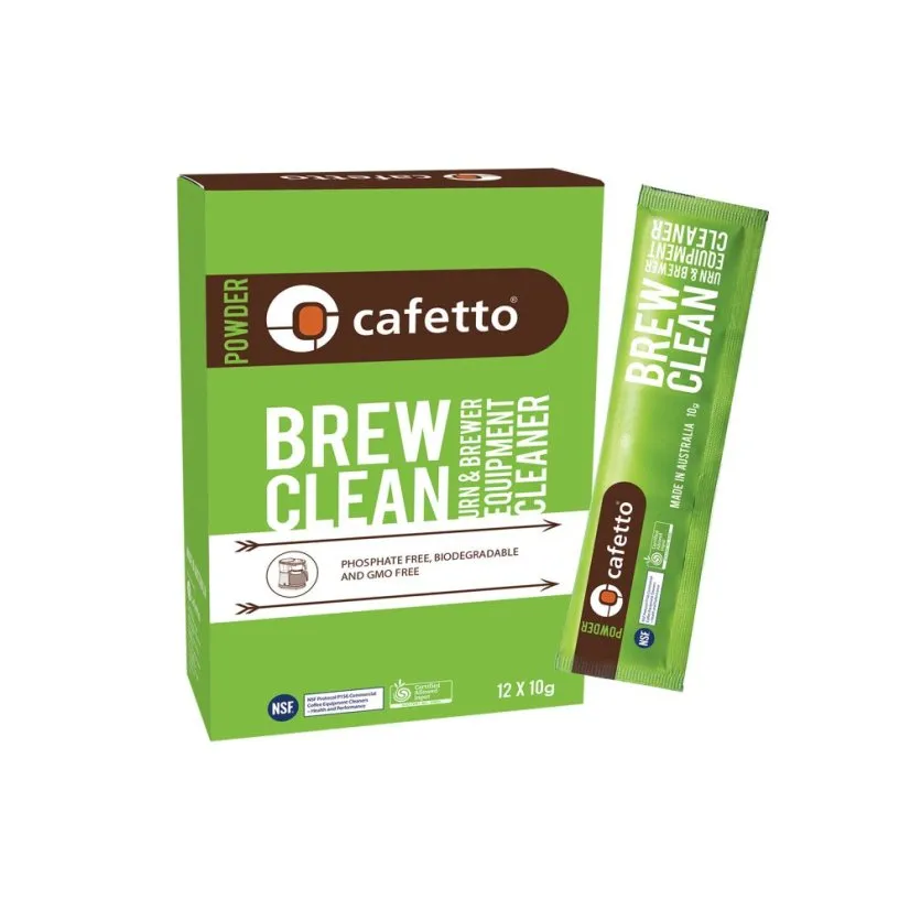 Cafetto Brew Clean Reinigungspulver 12x10g Portionen