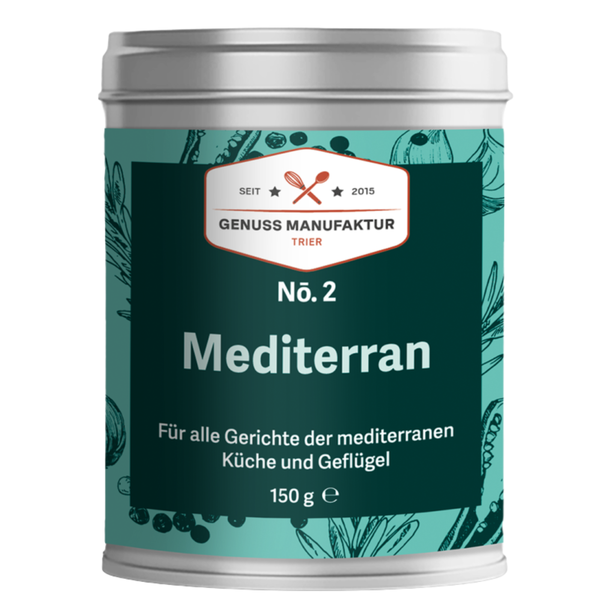 Mondo del Caffè Feinkost Mediterran Gewürzmischung 100 g Beutel