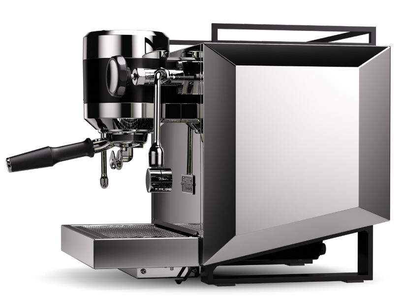 Rocket Bicocca Siebträgermaschine Dualboiler Silber italienisch