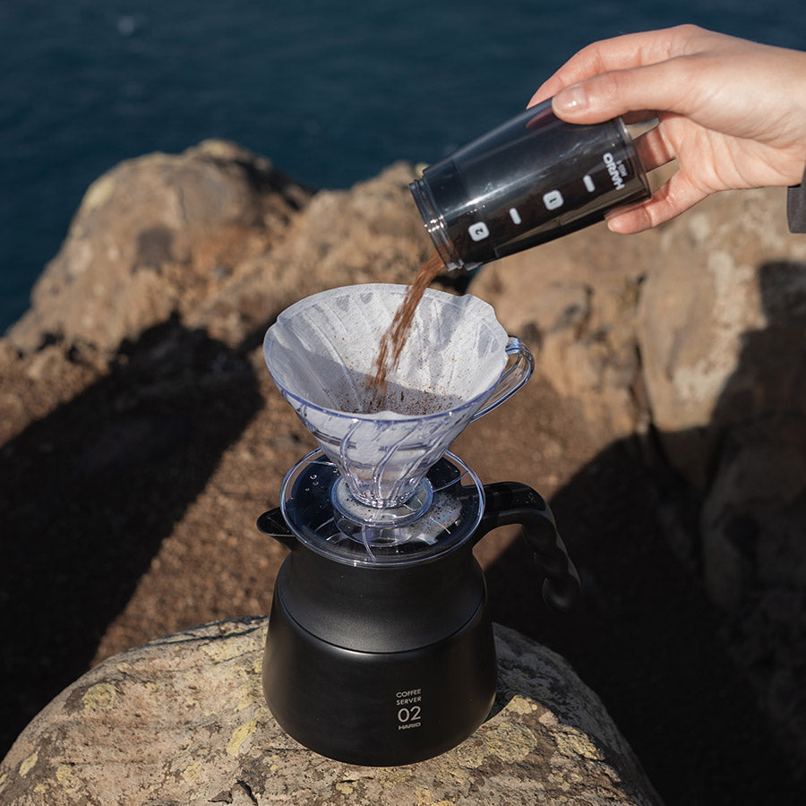 Hario V60 02 Coffee Dripper Filterhalter Clear 1-4 Tassen