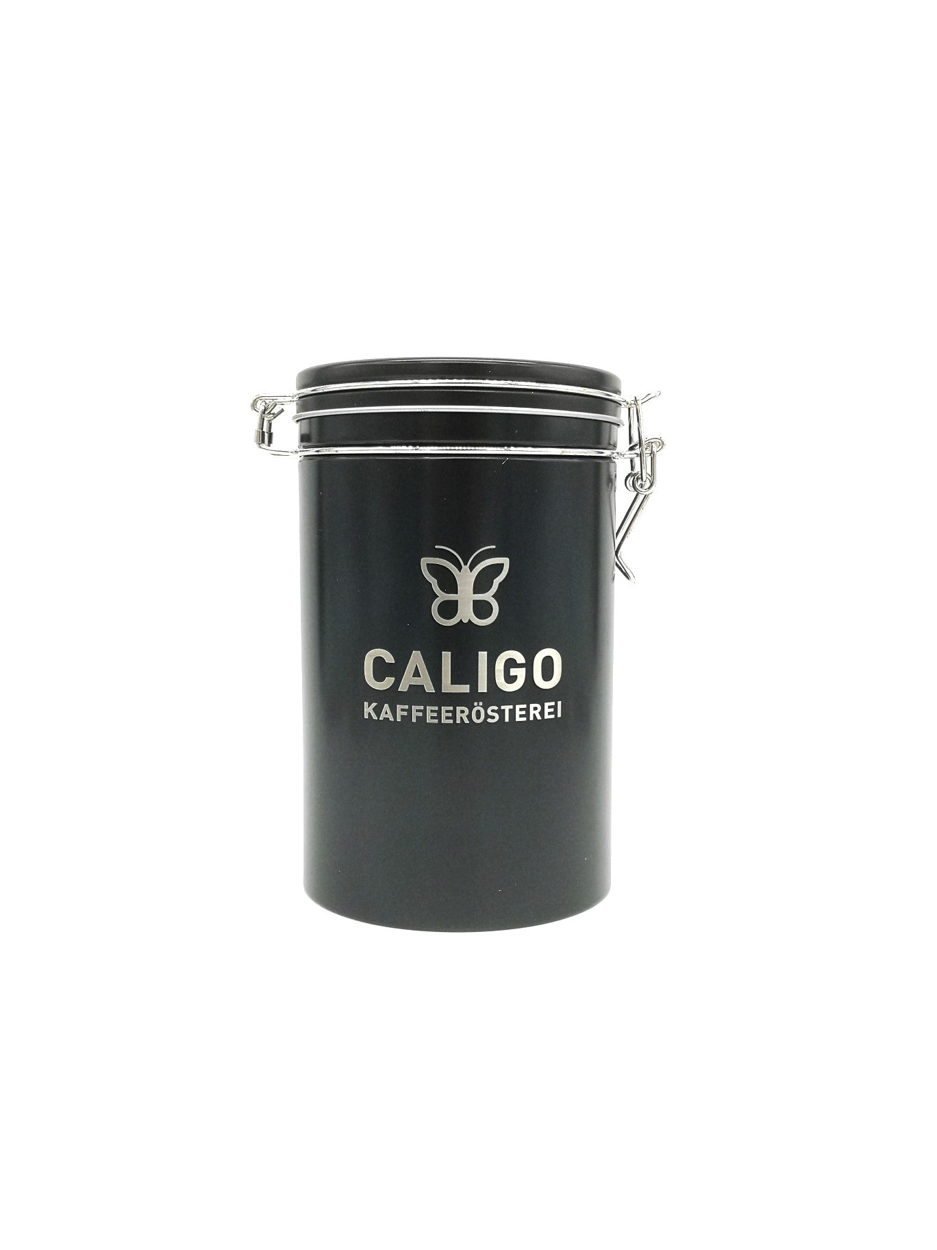 Caligo Kaffeedose 500g schwarz aromadicht 1300ml Dose