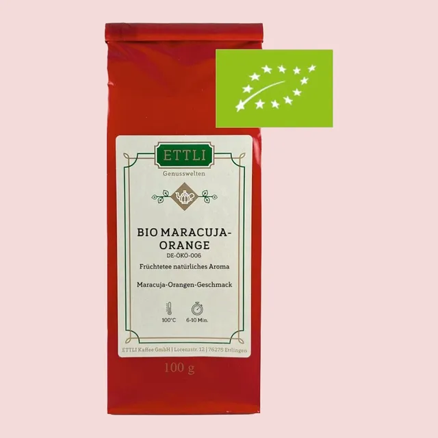 ETTLI Maracuja-Orange Früchtetee Bio 100 g magenmild
