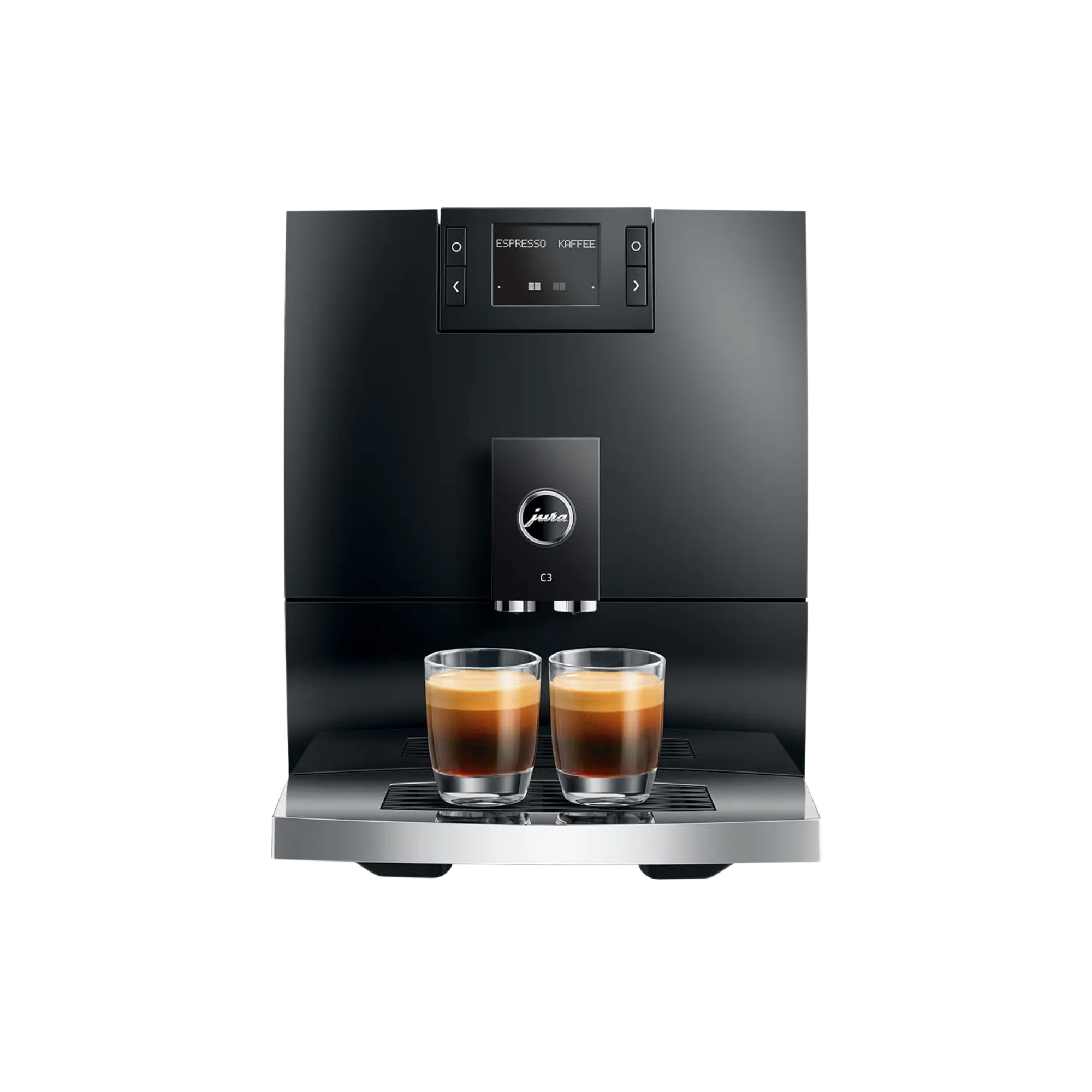 JURA C3 Kaffeevollautomat Pure Coffee Piano Black