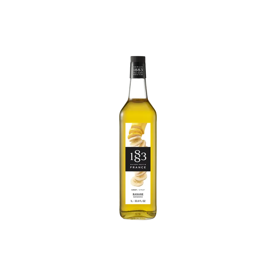 Maison Routin 1883 Bananen Sirup Banana Flasche für Kaffee