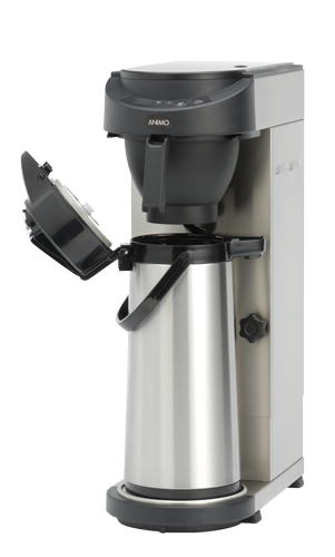 Animo MT100 Filterkaffeemaschine Edelstahl schwarz