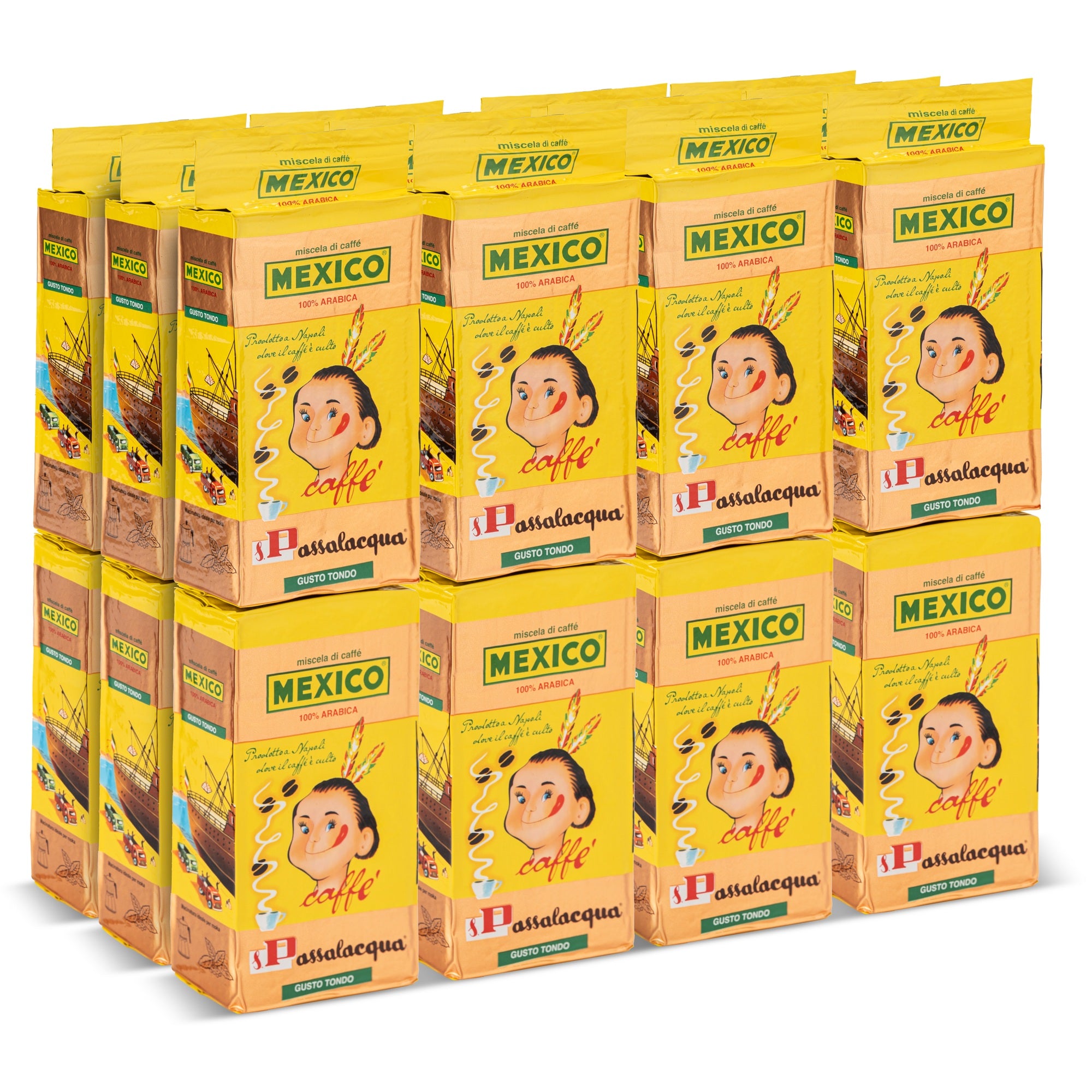 Passalacqua Mexico Kaffeepulver 250g 100% Arabica Moka