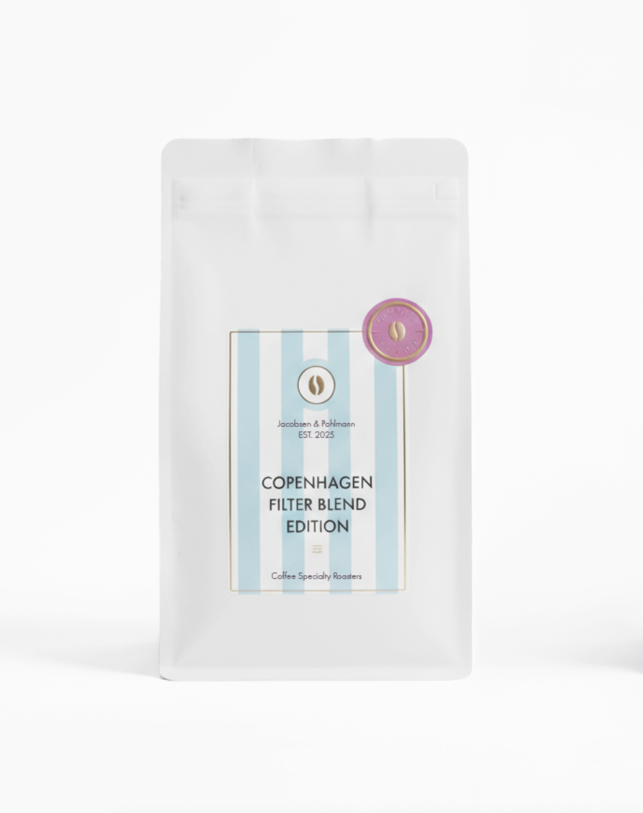 Caligo Jacobsen & Pohlmann Copenhagen Filter Blend Filterkaffee 250g Bohnen mild