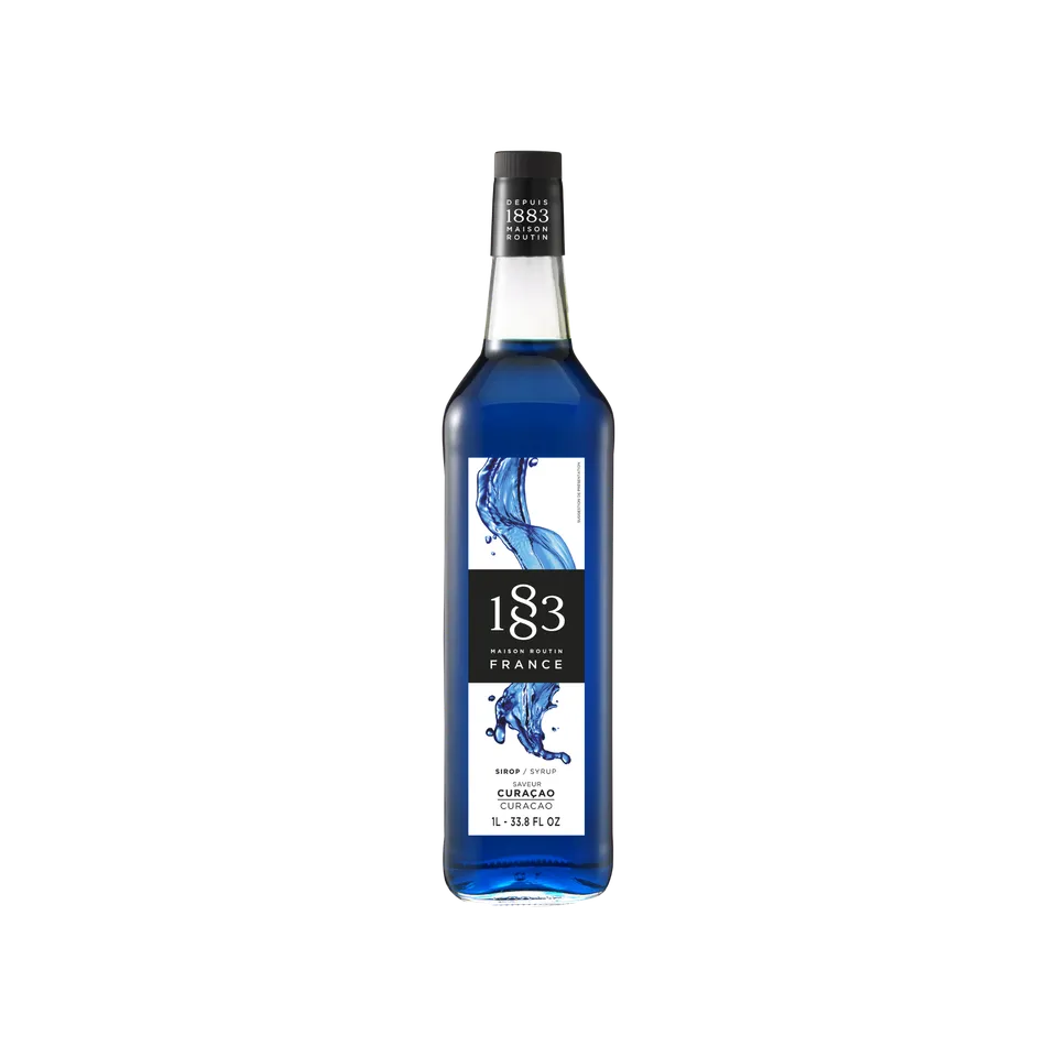 Maison Routin 1883 Blue Curaçao Sirup Cocktailsirup