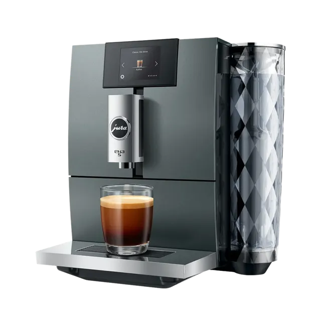 JURA ENA 5 Kaffeevollautomat Night-Inox Hot Cold Light Brew