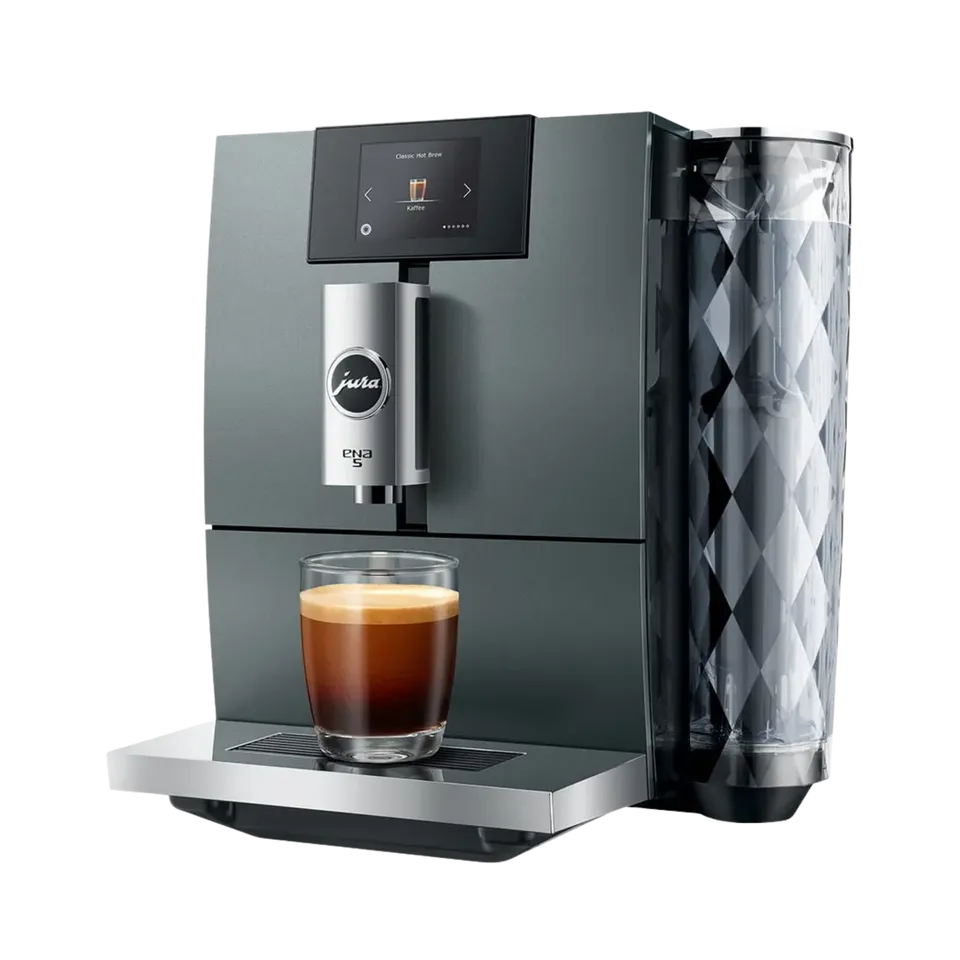 JURA ENA 5 Kaffeevollautomat Night-Inox Hot Cold Light Brew