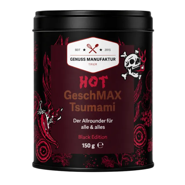 GeschMAX Tsumami HOT Gewürz Black Edition 150g scharf