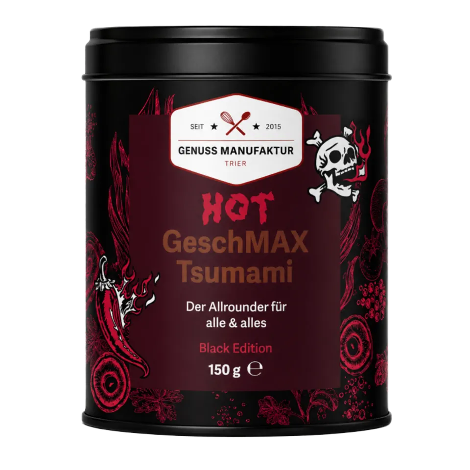 GeschMAX Tsumami HOT Gewürz Black Edition 150g scharf