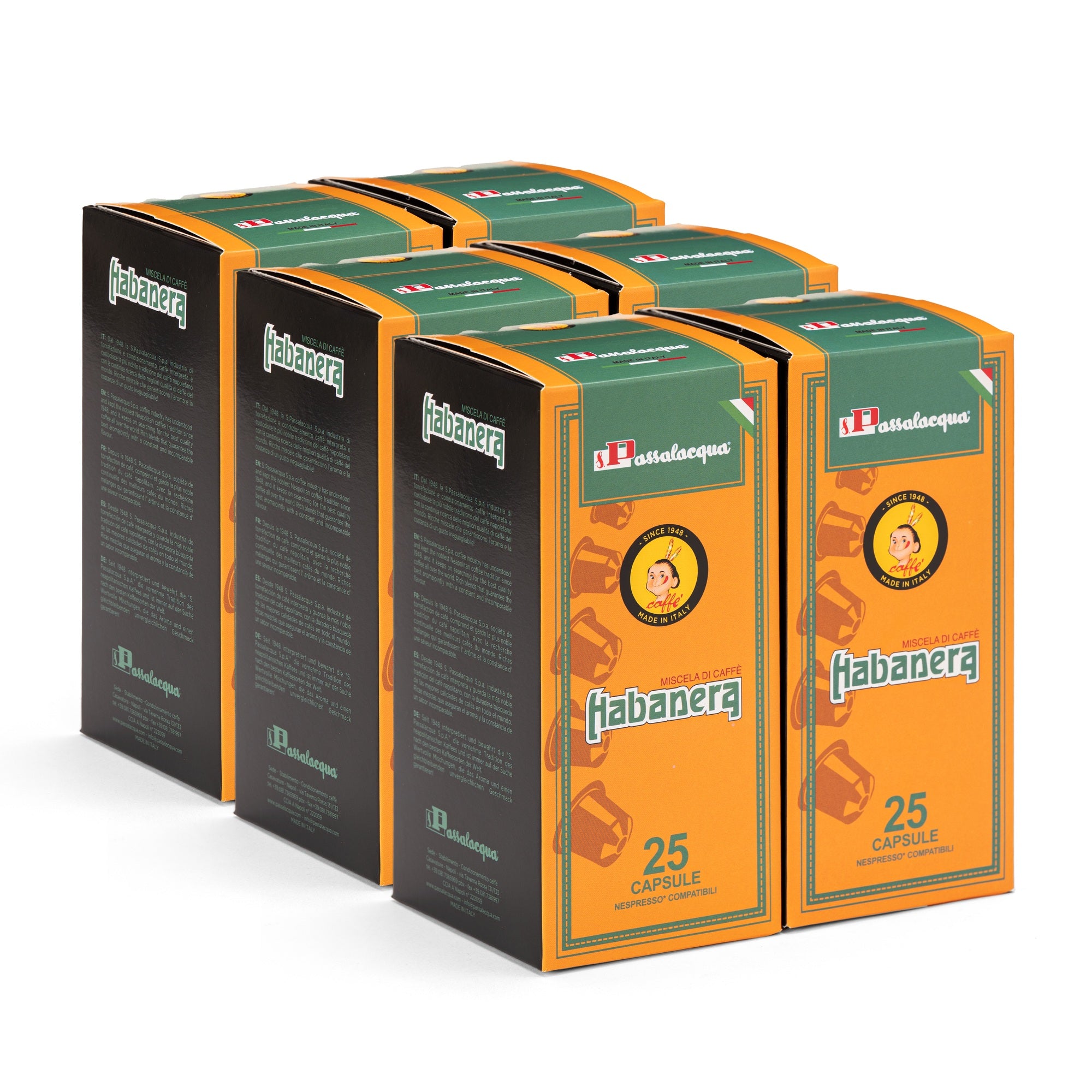 Passalacqua Habanera Kaffeekapseln 25 Nespresso