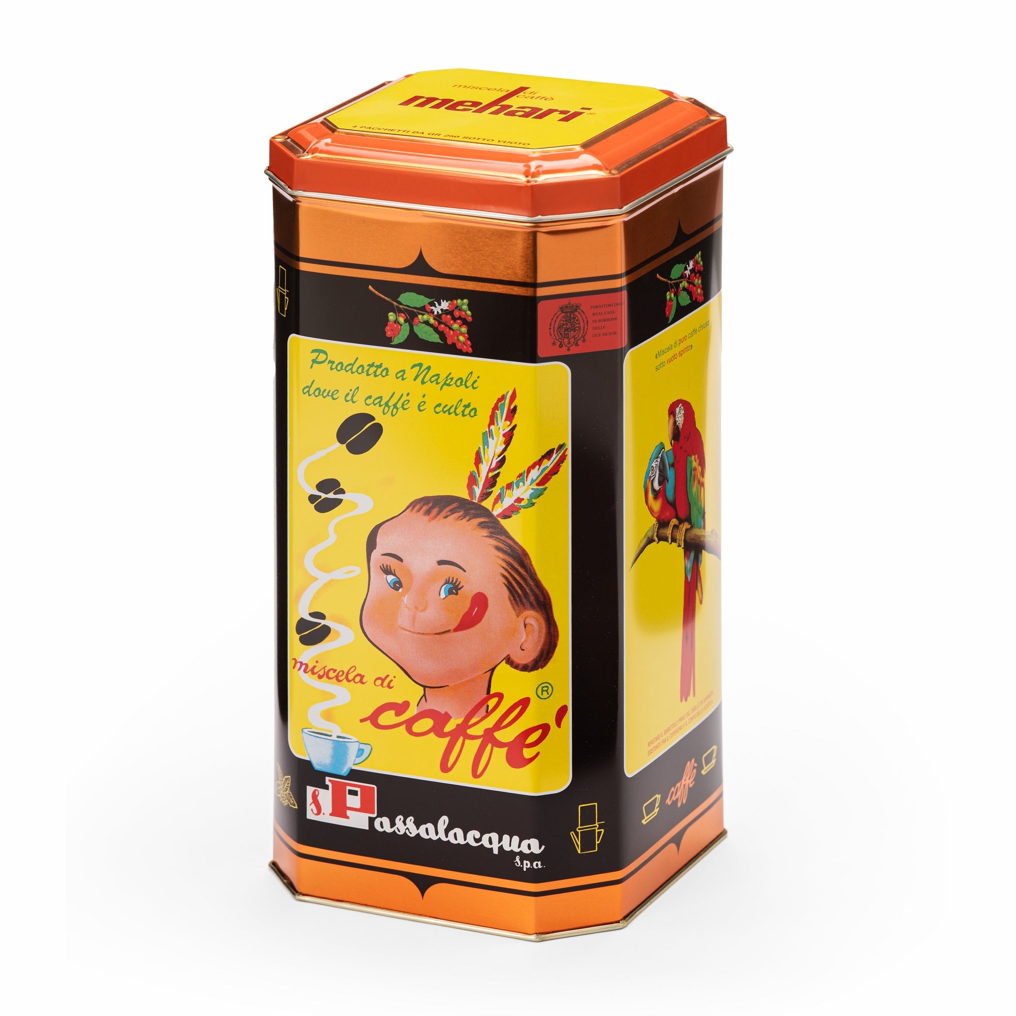Passalacqua Mehari Espresso gemahlen 1 kg Dose kräftig