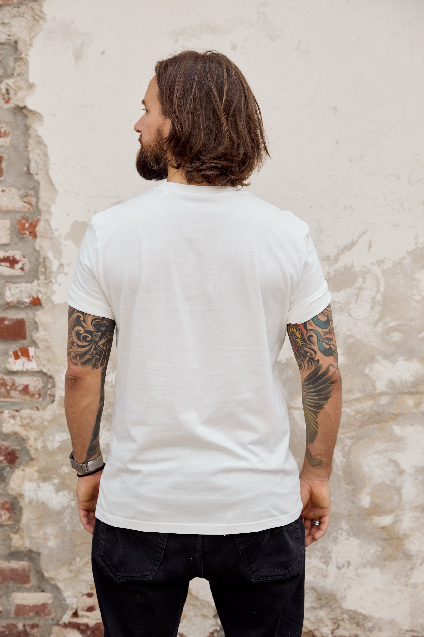 Schvarz Takumi Ogata T-Shirt Off White L Unisex