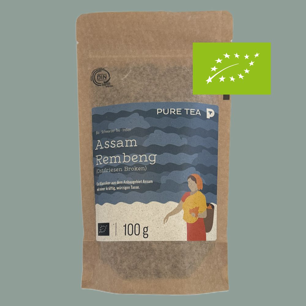 ETTLI Assam Rembeng Bio Schwarztee 100 g malzig