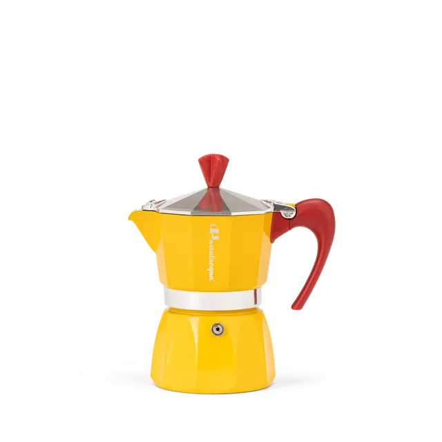 Passalacqua Moka 6 Tassen Espressokanne gelb