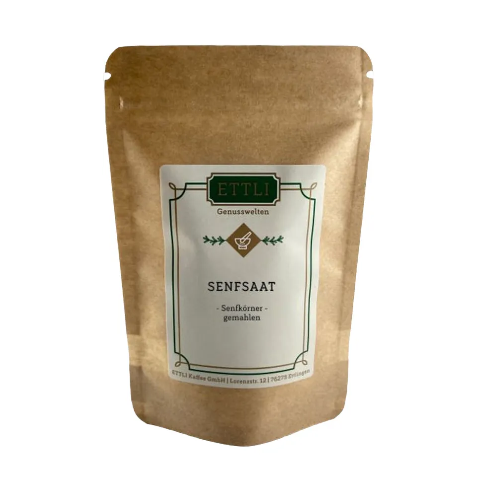 ETTLI Senfsaat gemahlen Einzelgewürz 50 g mild