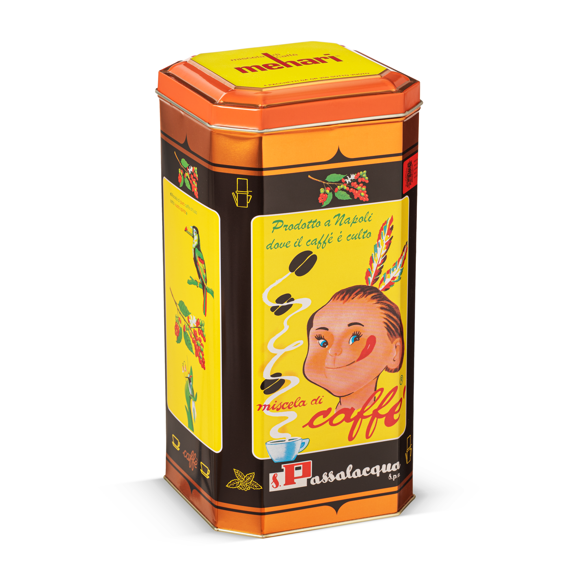 Passalacqua Mehari Espresso gemahlen 1 kg Dose kräftig