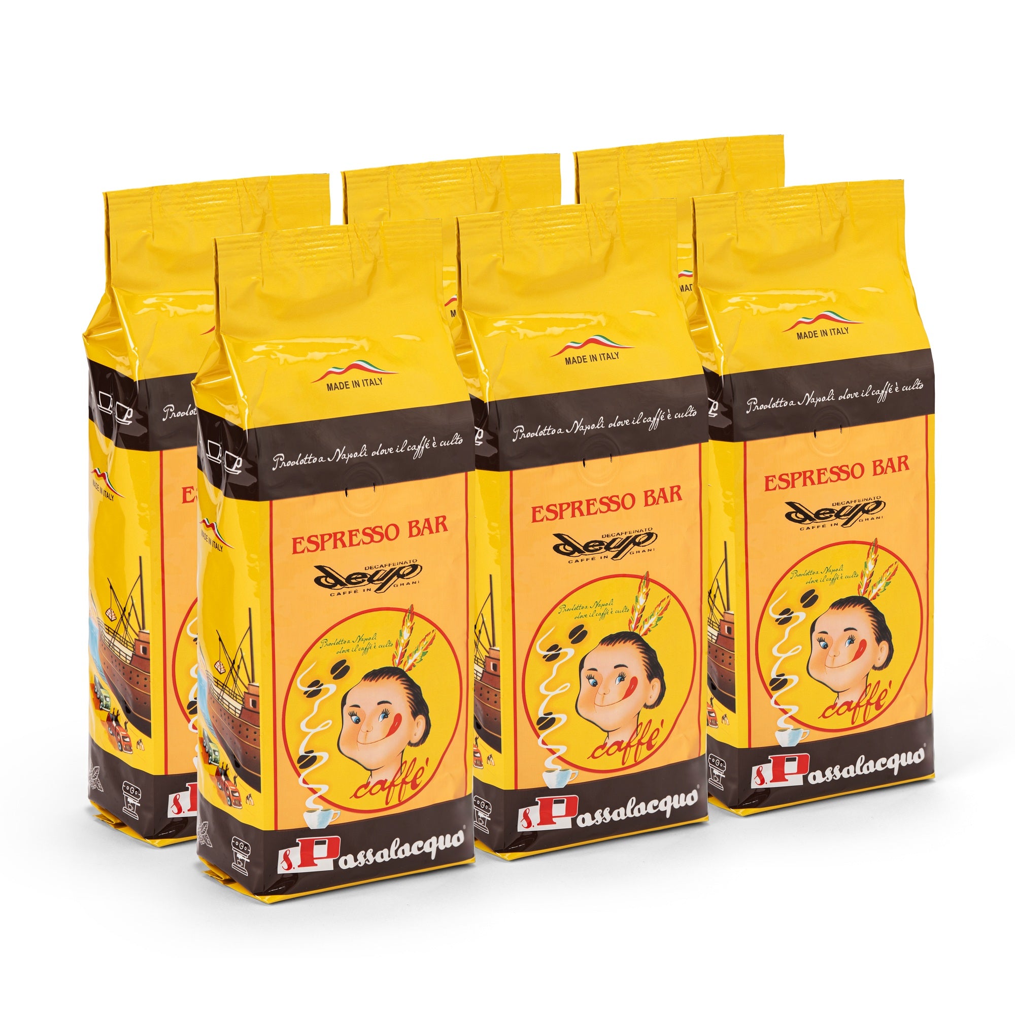 Passalacqua Deup Kaffeebohnen 500g entkoffeiniert