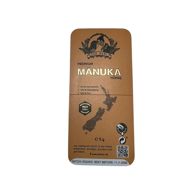 Premium Mānuka Honig MGO 510+ Probiergröße 5 g