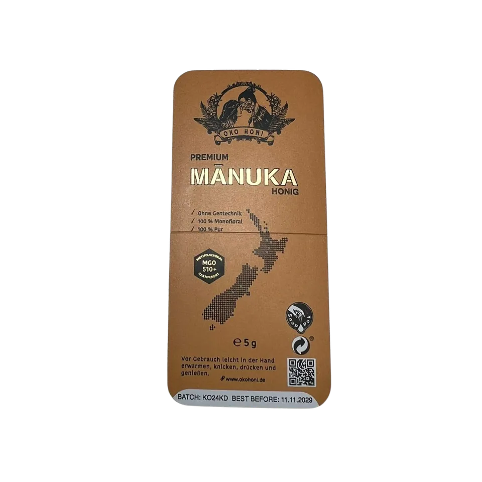 Premium Mānuka Honig MGO 510+ Probiergröße 5 g