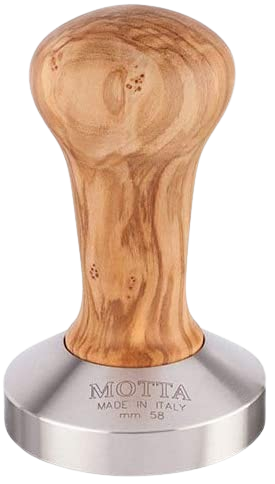 Motta Tamper Olivenholz Espresso 58 mm