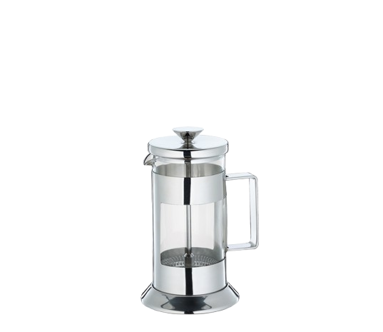 Cilio Laura Frenchpress Stempelkanne 350ml Glas Edelstahl