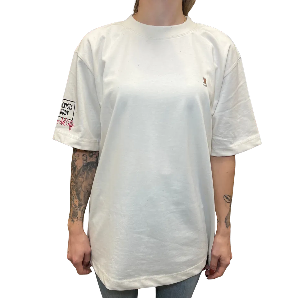 Barista Buddy Regards Oversize T-Shirt Bio-Baumwolle L