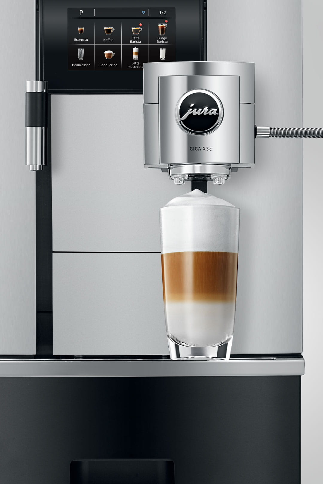 JURA GIGA X3c Kaffeevollautomat Festwasser 150 Tassen