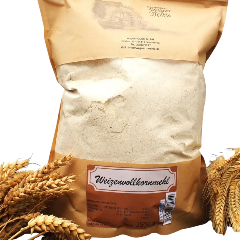 Mondo del Caffè Feinkost Weizenvollkornmehl Spezialmehl 2,5 kg