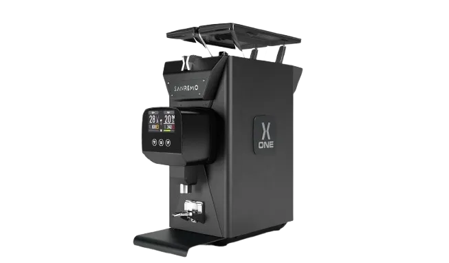 Sanremo X-One Kaffeemühle Schwarz 3-in-1 Espresso