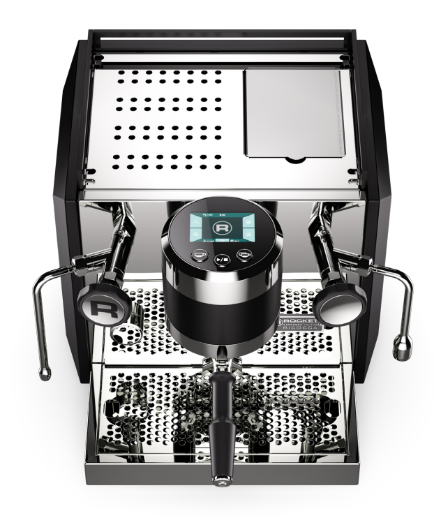 Rocket Bicocca Siebträgermaschine Dualboiler Silber italienisch