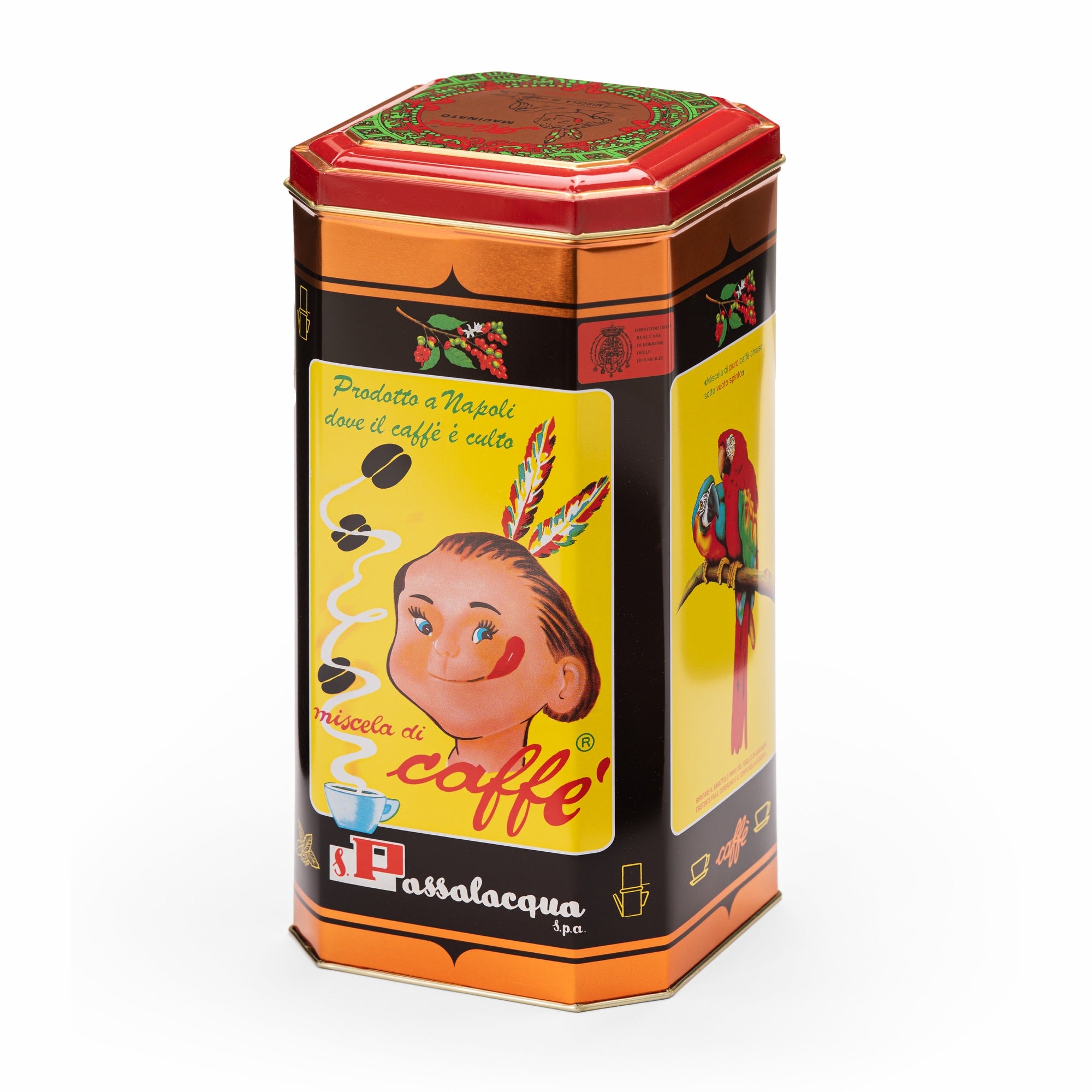 Passalacqua Moana Kaffee gemahlen 1kg Dose 100% Arabica